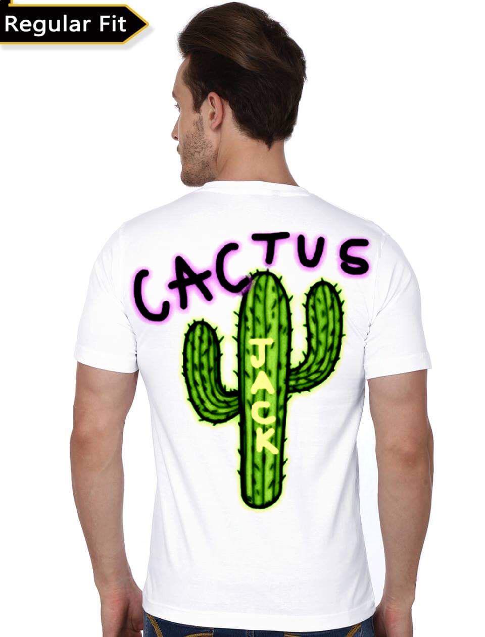 Cactus White T-Shirt