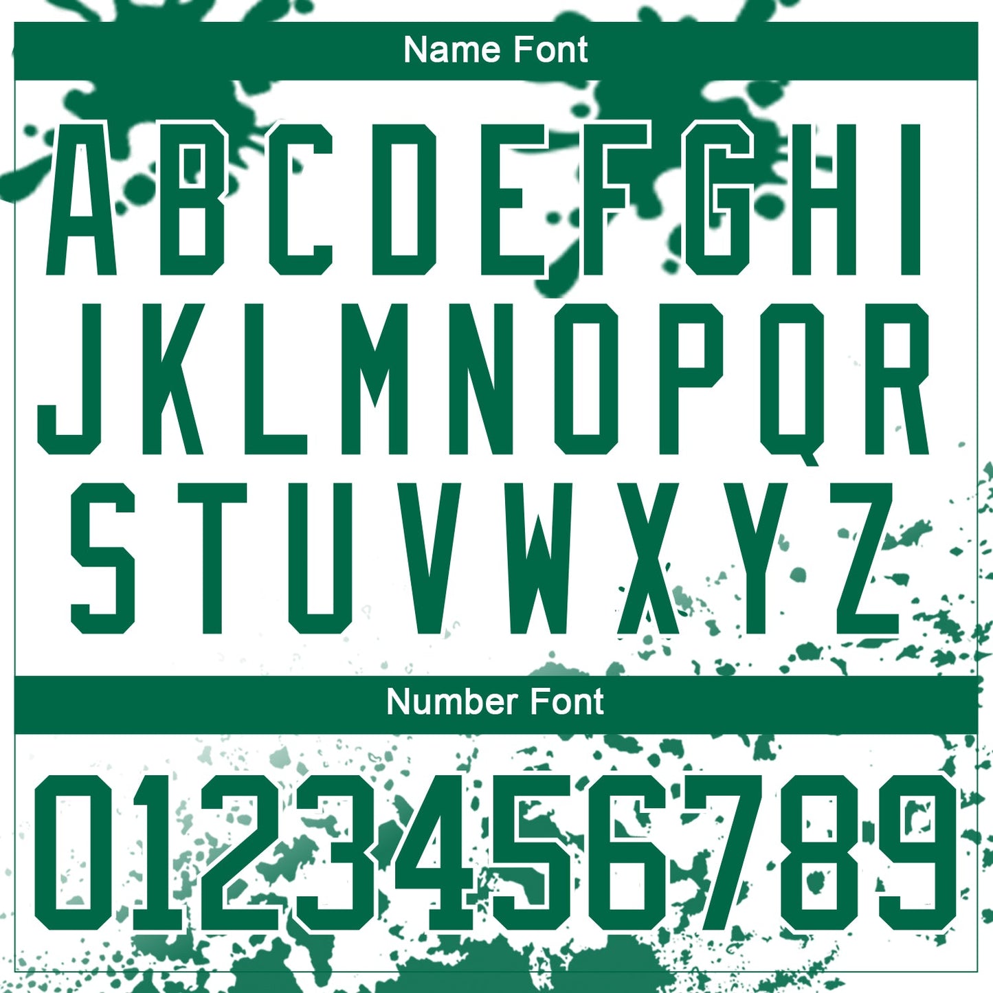 Custom Camo Kelly Green Black-White Splash Hockey Lace Neck Jersey