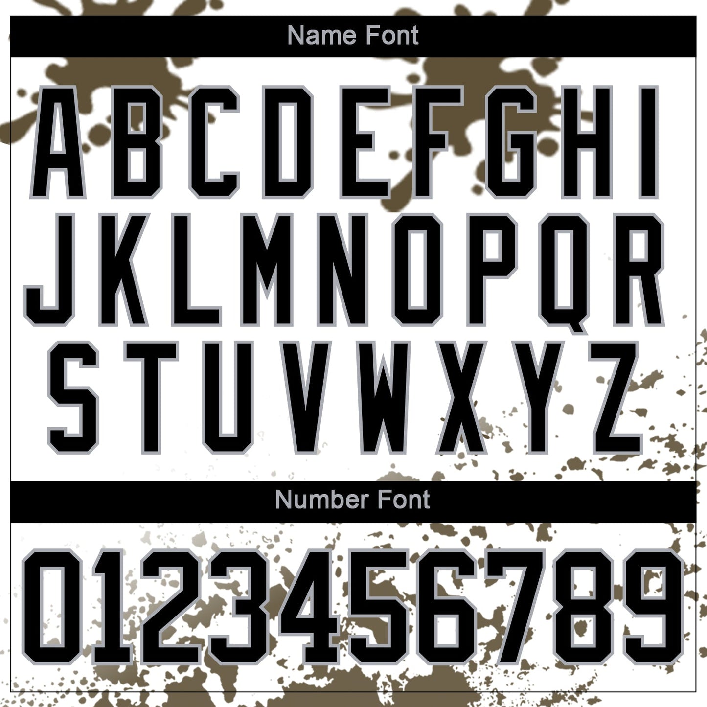 Custom Camo Black Olive Gray-White Splash Hockey Lace Neck Jersey