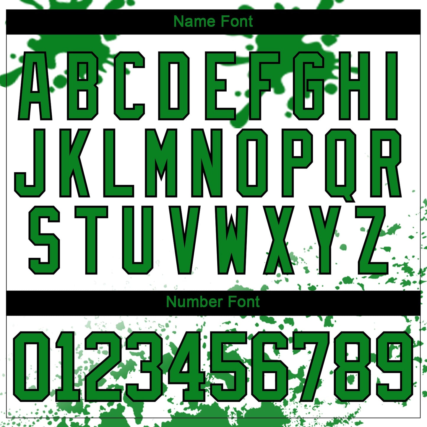 Custom Camo Grass Green Black-White Splash Hockey Lace Neck Jersey