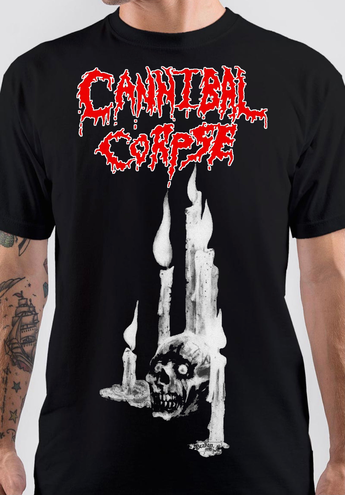 Cannibal Corpse Black T-Shirt Style004