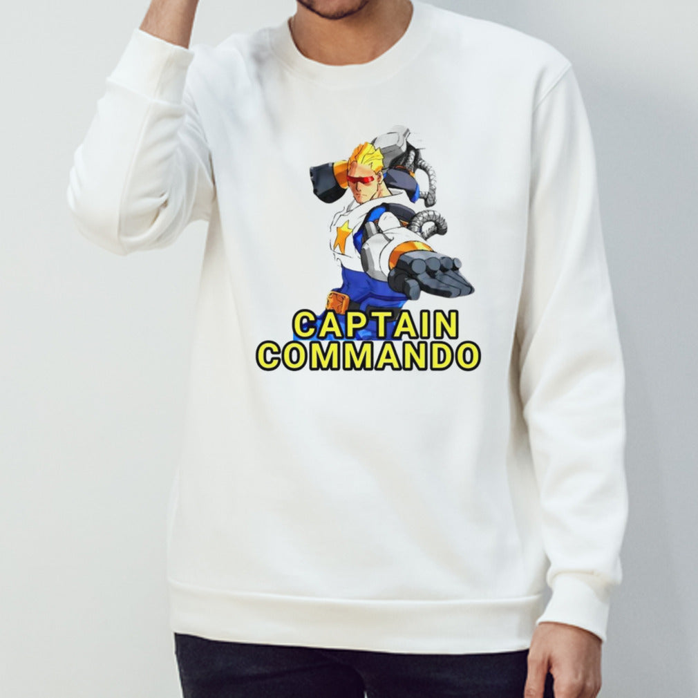 Captain Commando cartoon shirt