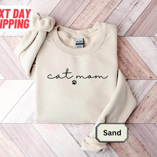 Cat Mom Sweatshirt, Cat Lover Sweatshirt, Cat Lover Gift, Cats Hiding Sweater, Gift For Cat Lover, Cat Mom Shirt
