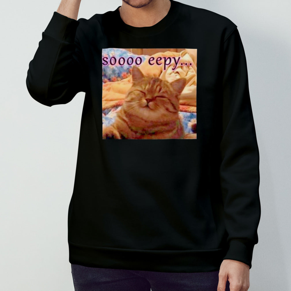 Cat soooo eepy meme shirt