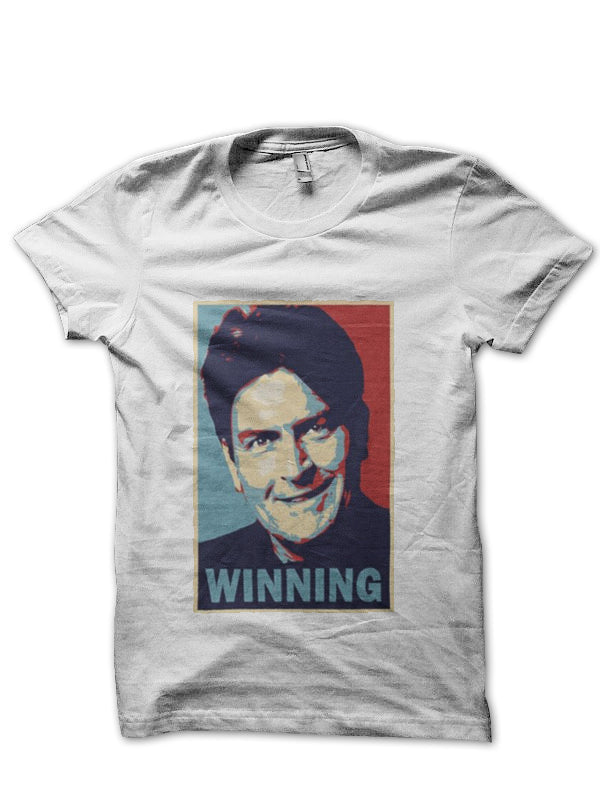 Charlie Sheen T-Shirt Style005