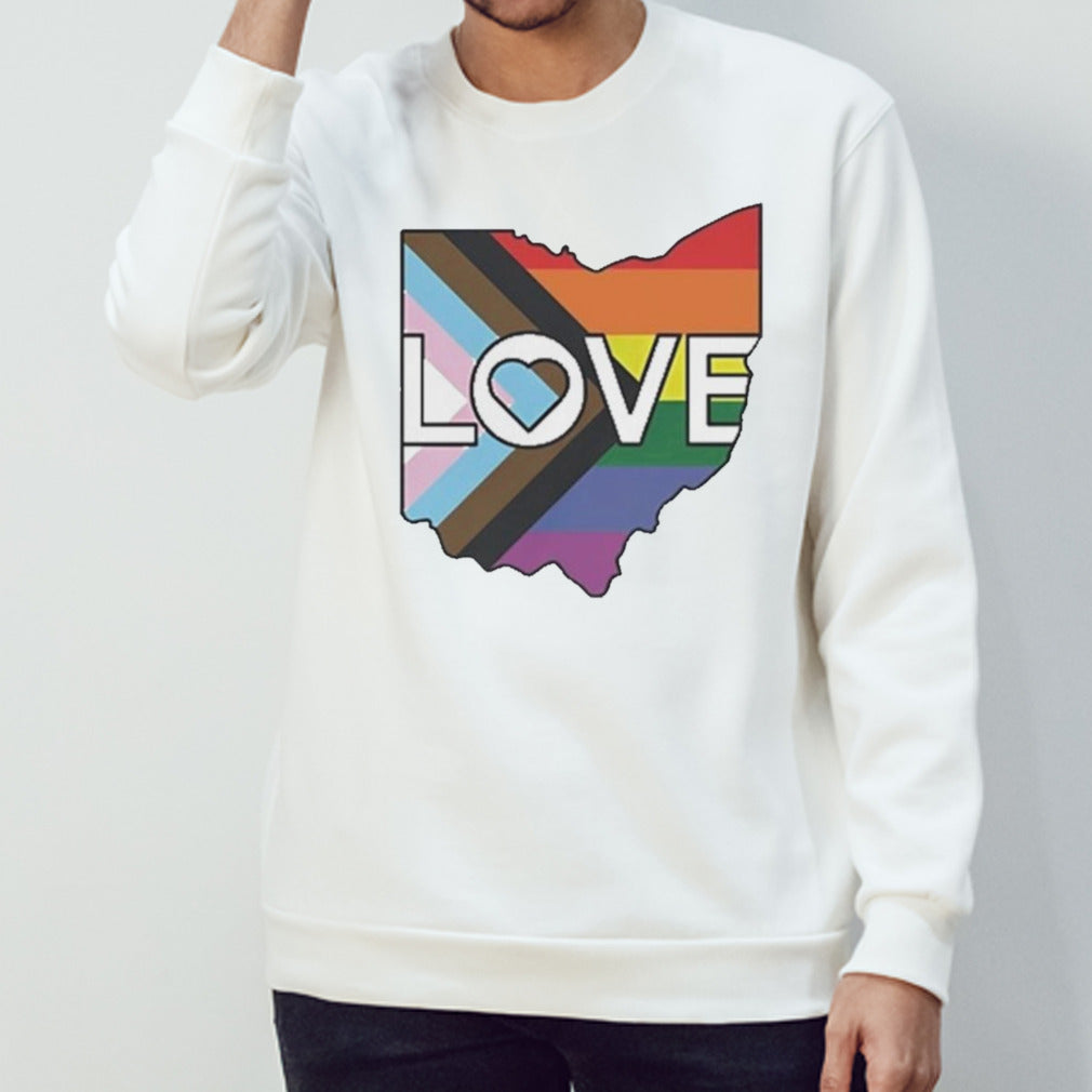 Cleco Ohio Love Progress Pride shirt