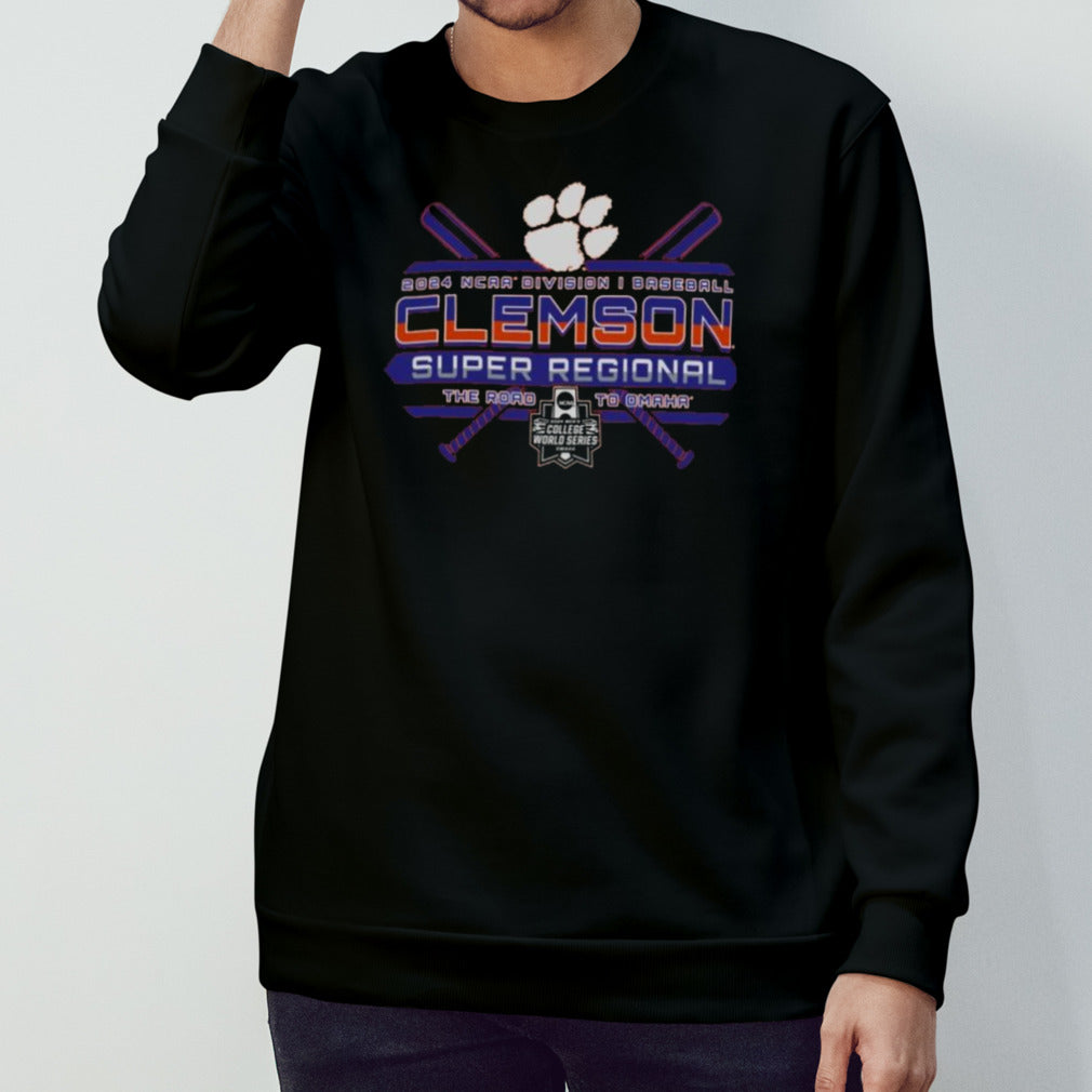Clemson Tigers NCAA Division I Baseball Super Regional 2024 Shirt