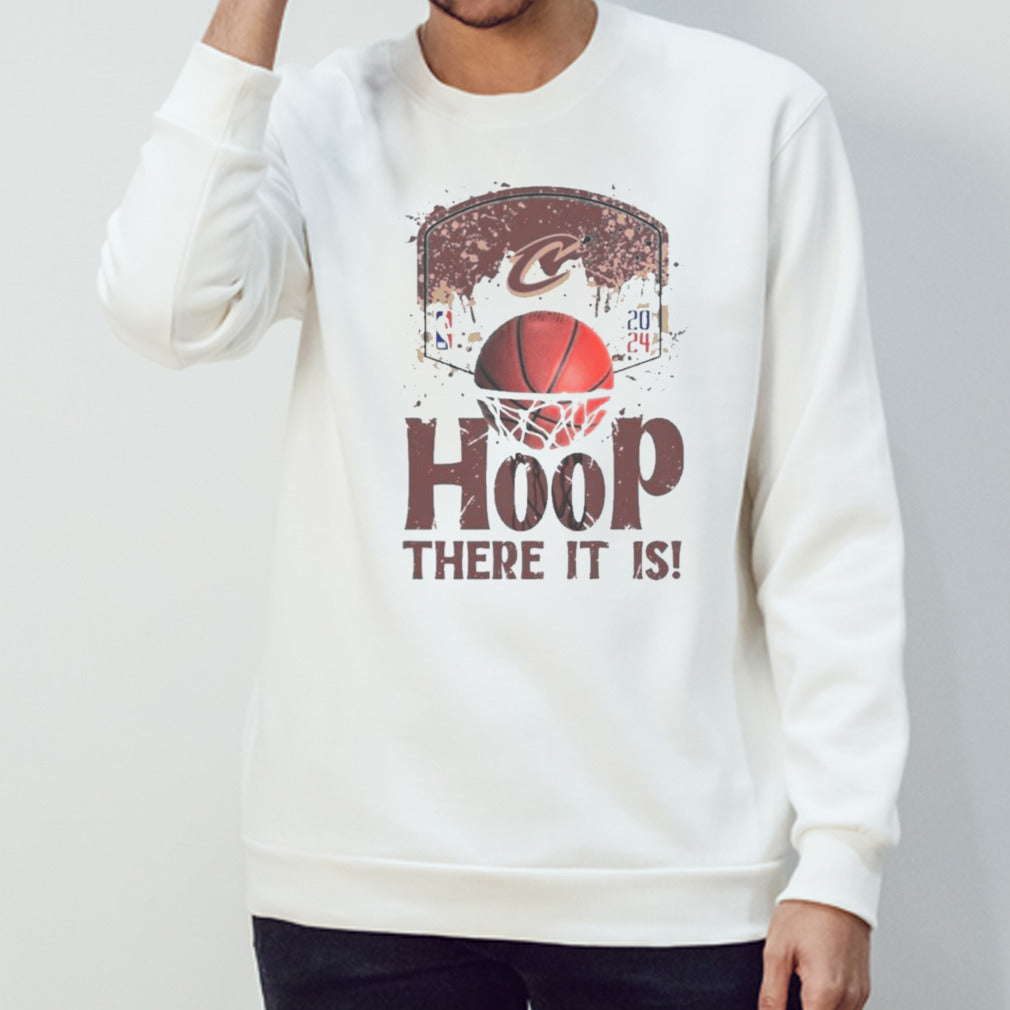 Cleveland Cavaliers Hoop There It Is 2024 NBA Playoffs Shirt