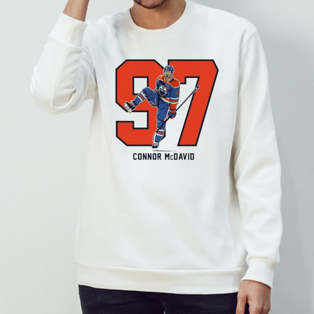 Connor McDavid Edmonton Oilers 97 Hockey Shirt