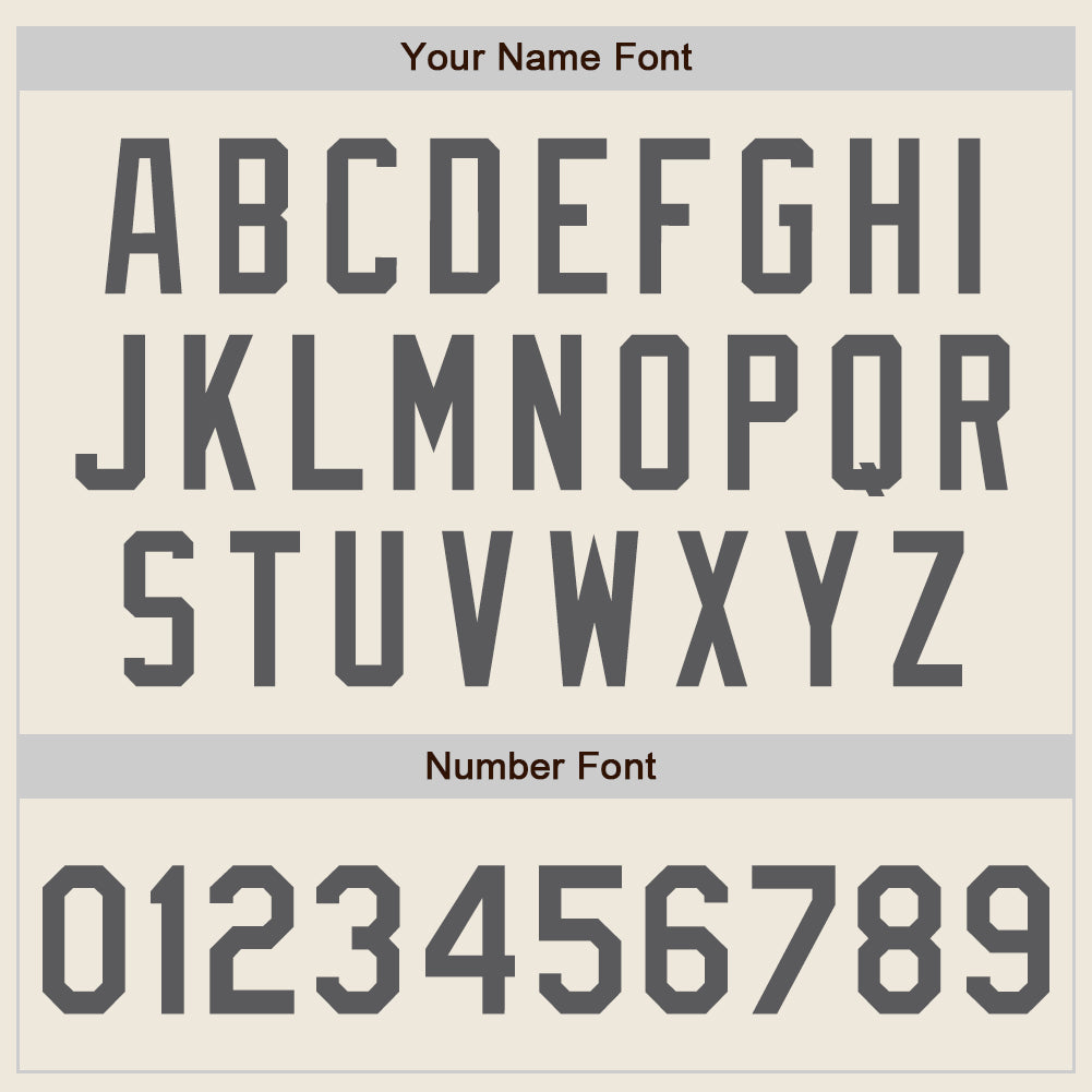 Custom Cream Steel Gray Authentic Baseball Jersey