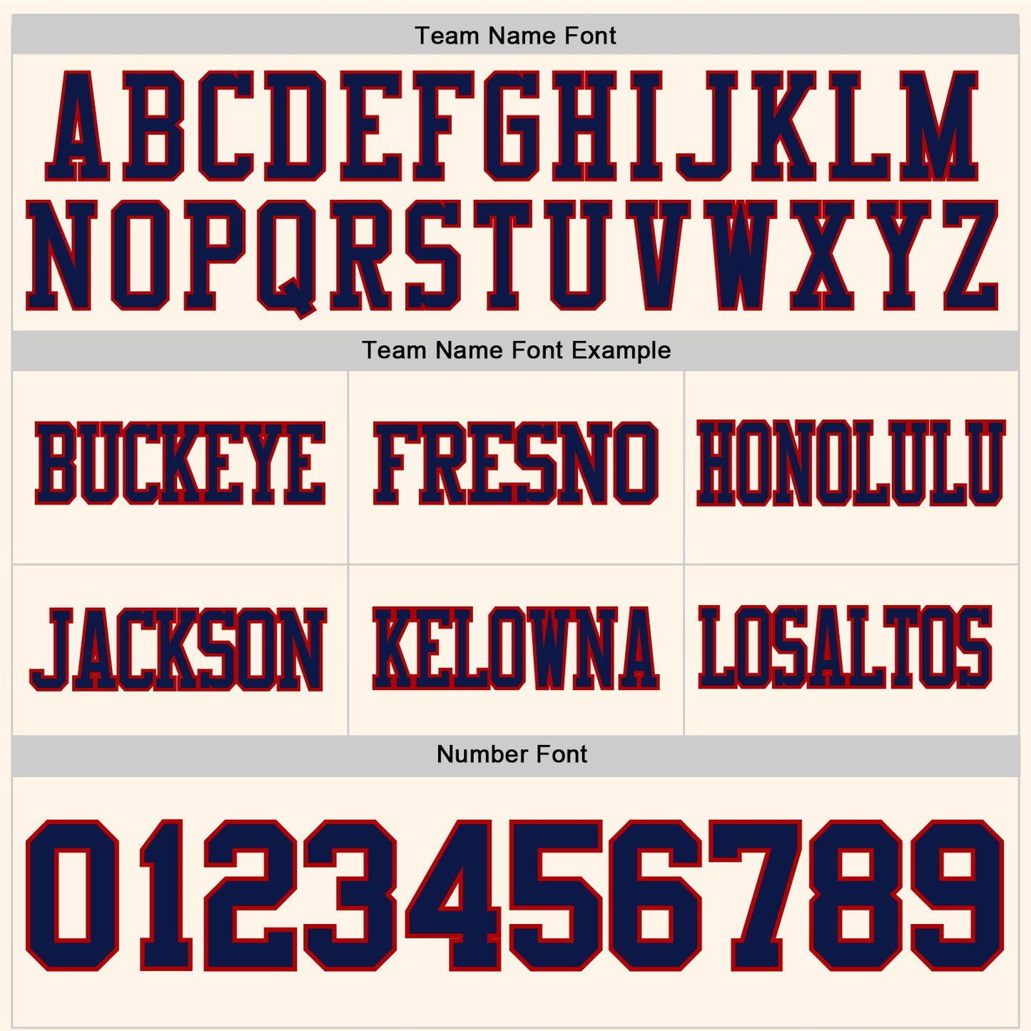 Custom Cream Navy-Red Authentic Football Jersey