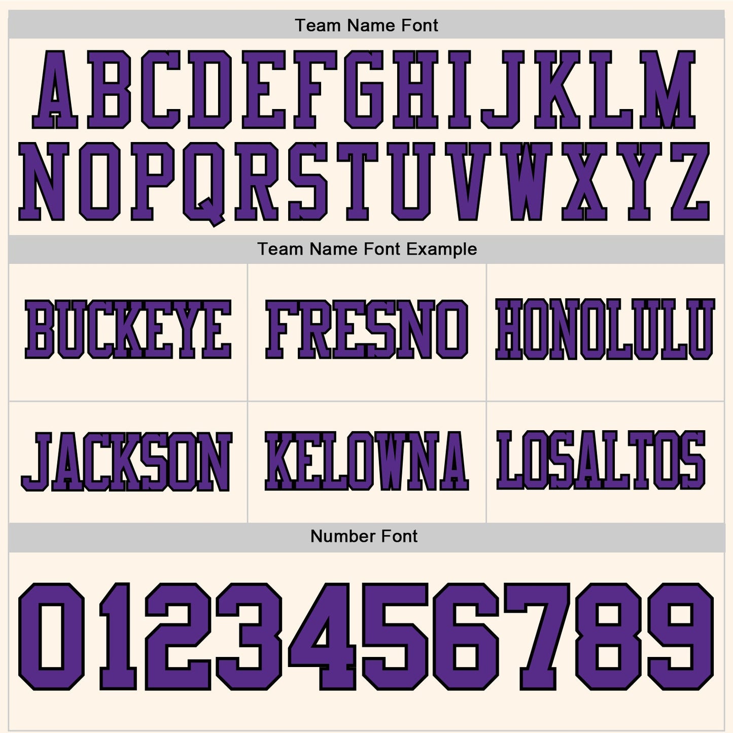 Custom Cream Purple-Black Authentic Football Jersey