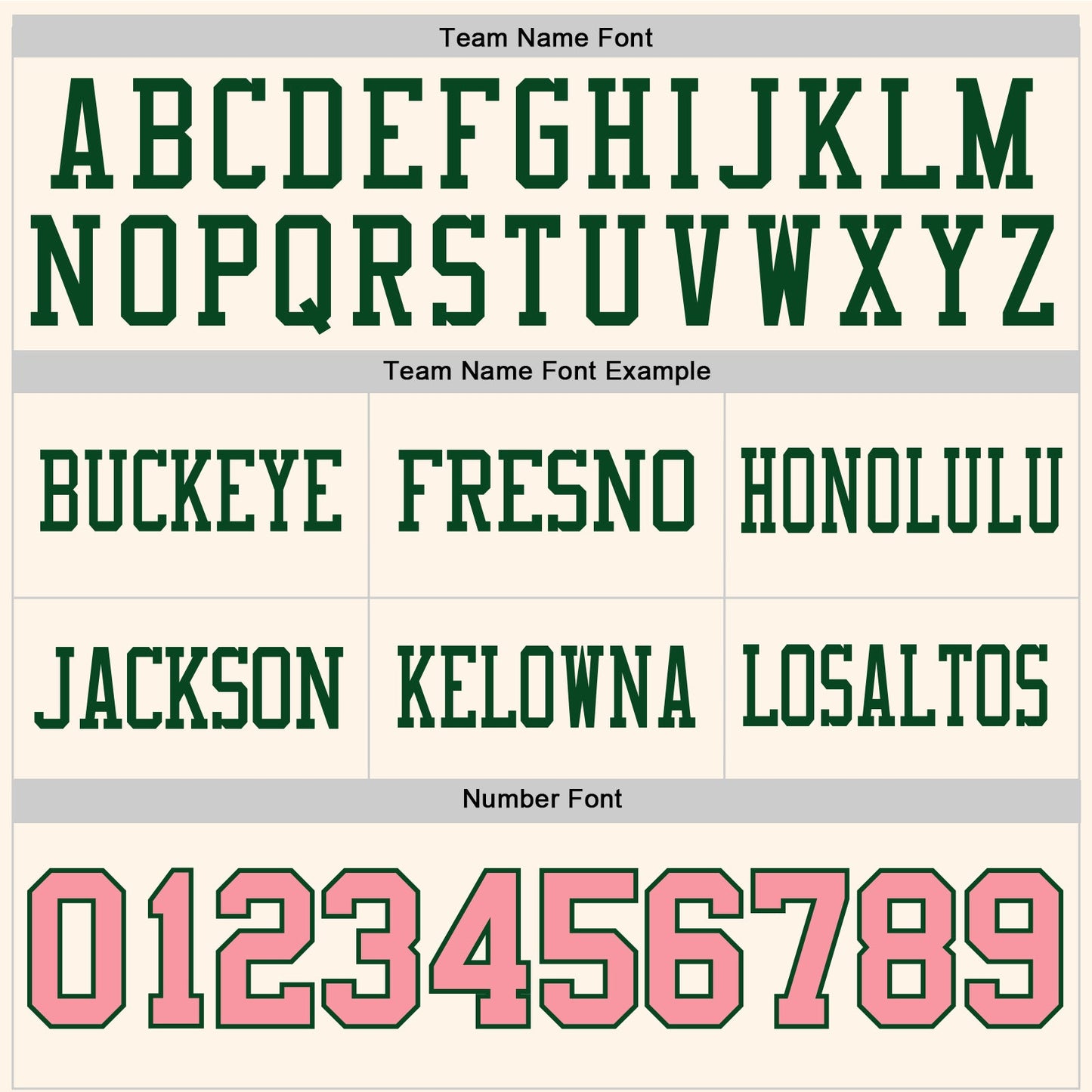 Custom Cream Medium Pink-Green Authentic Football Jersey