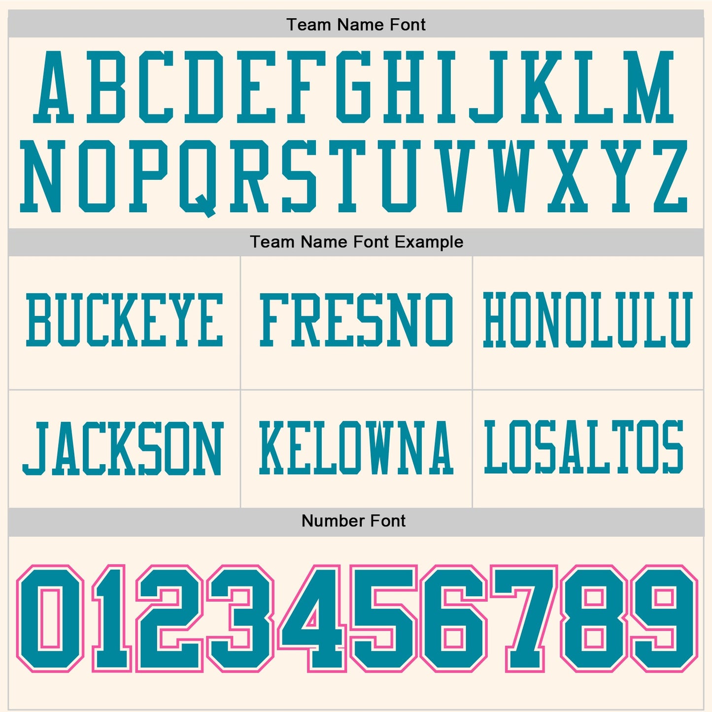 Custom Cream Teal-Pink Authentic Football Jersey