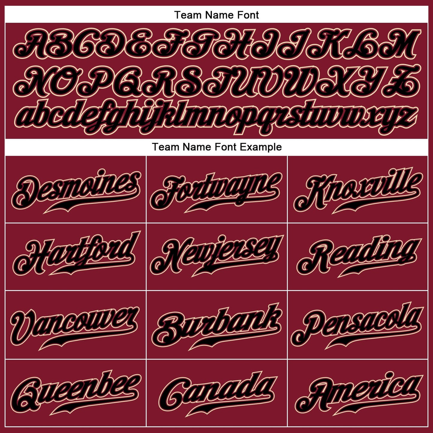 Custom Crimson Cream Pinstripe Black-City Cream Authentic Baseball Jersey