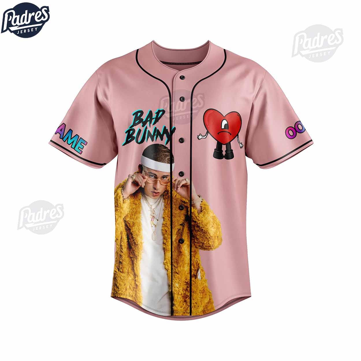 Custom Bad Bunny Callaita Baseball Jersey - Padres Jersey Oasis: Elevate Your Baseball Style Game