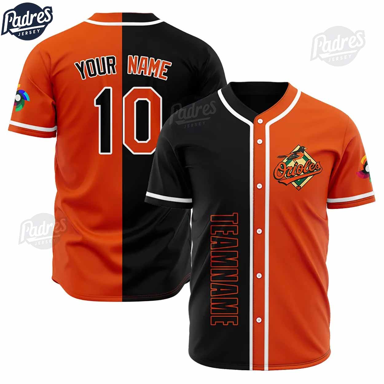 Custom Baltimore Orioles Baseball Jersey Gifts For Fans - Padres Jersey Oasis: Elevate Your Baseball Style Game