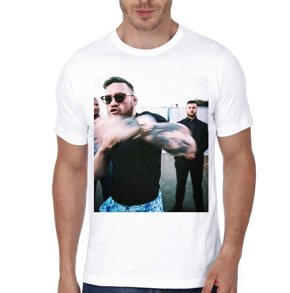 Conor McGregor White T-Shirt Style006