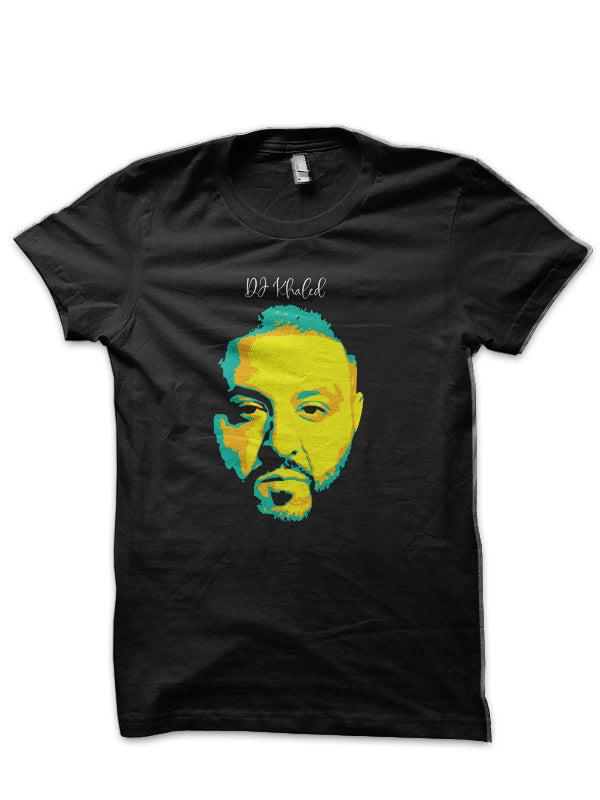 DJ Khaled Pop Art. Khaled Mohamed Khaled. an American DJ, record executive, songwriter, record producer, author, and media personality. T-Shirt
