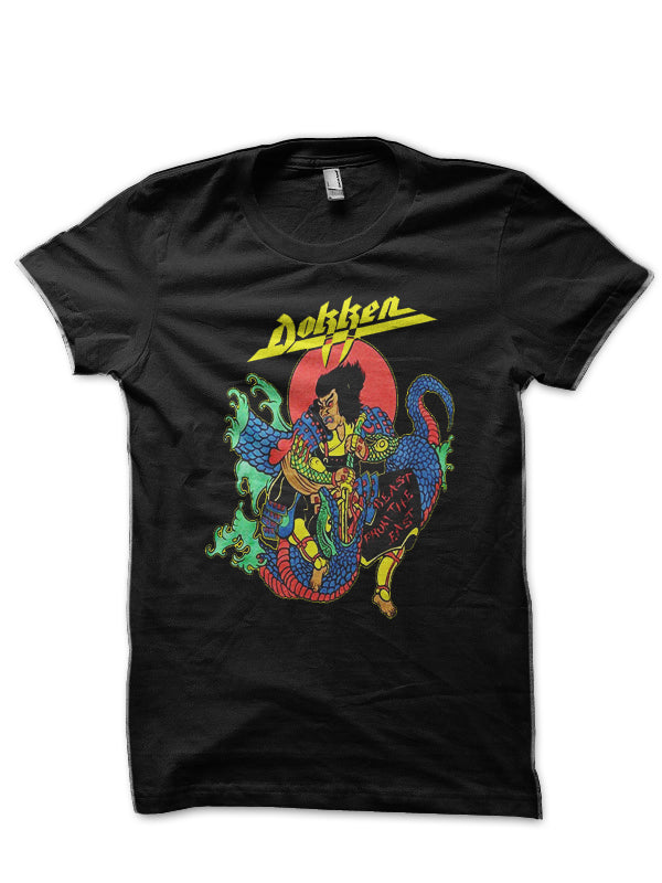 Dokken Black T-Shirt Style004