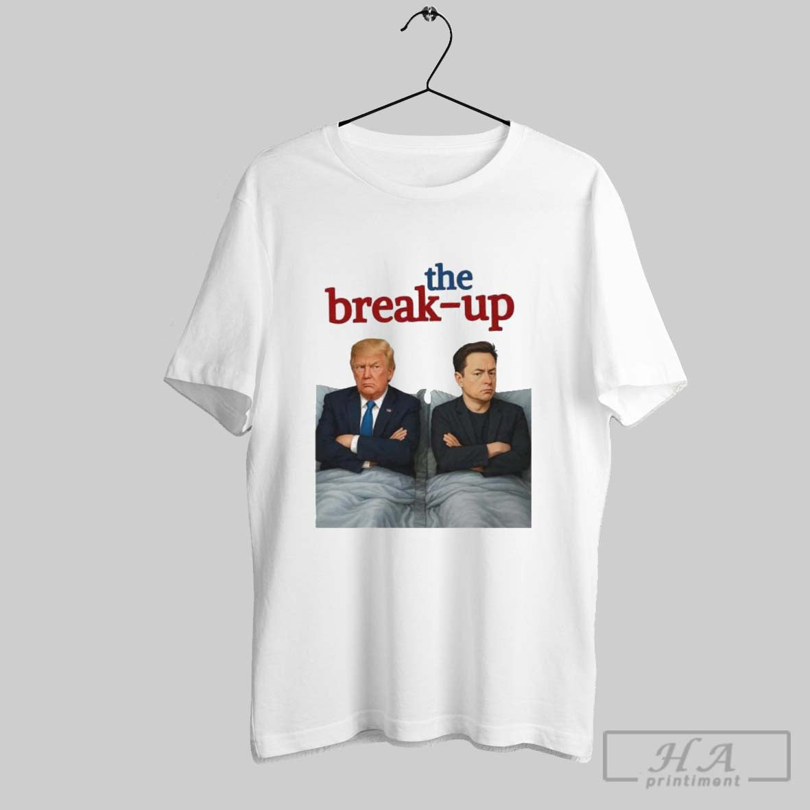 Donald Trump And Elon Musk The Break Up Billionaire Breakup Meme T Shirt