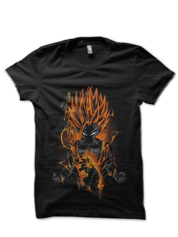 Dragon Ball Z Teen Gohan Black T-Shirt