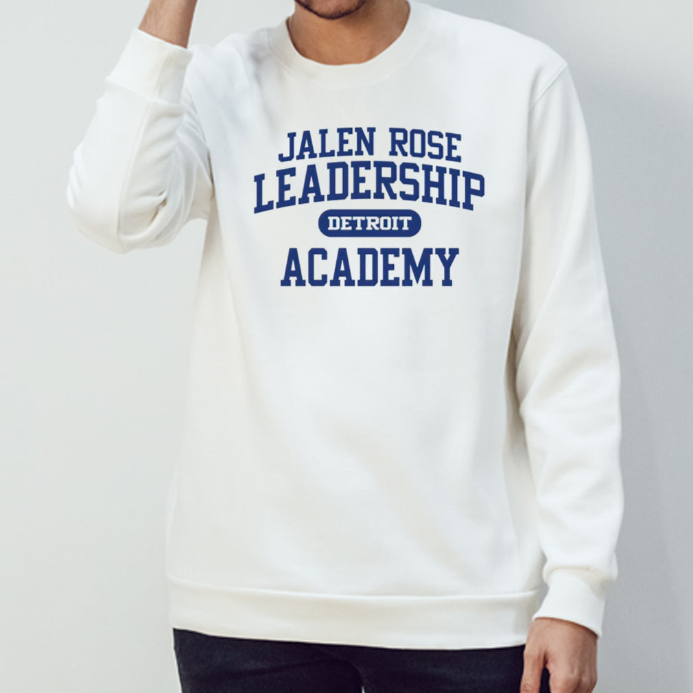 Draymond Green Wearing Jalen Rose Leadership Academy Detroit shirts