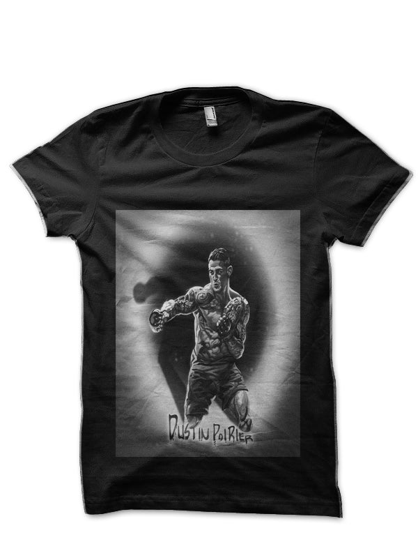 Dustin Poirier Black T-Shirt Style007