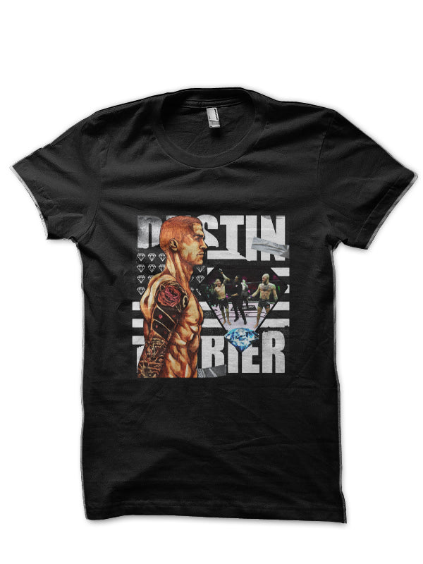 Dustin Poirier Black T-Shirt Style002