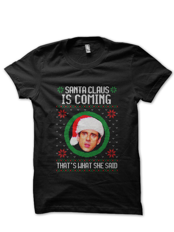 Dwight Christmas T-Shirt Style008