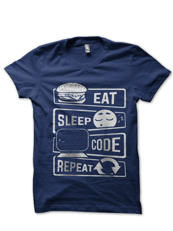 Eat Sleep Code Repeat T-Shirt