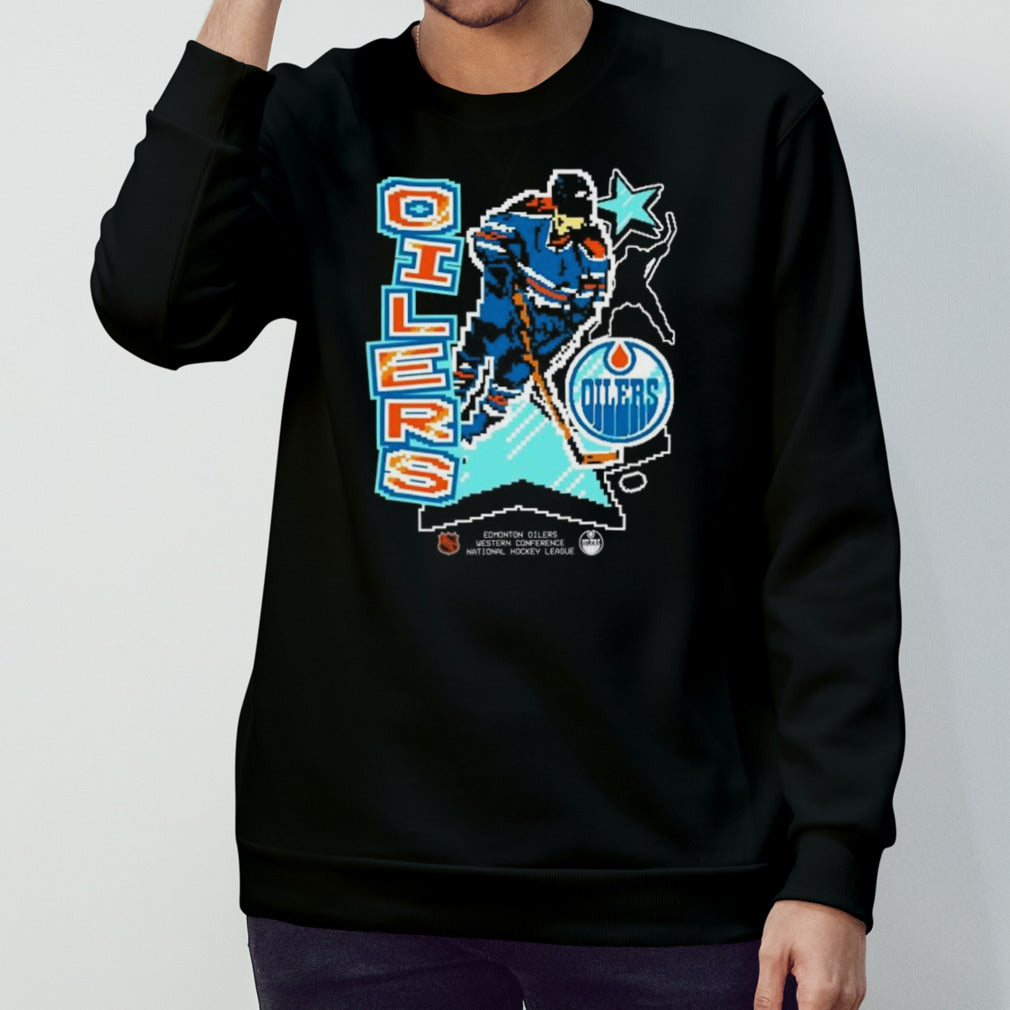 Edmonton Oilers Player Hockey Retro Shirt