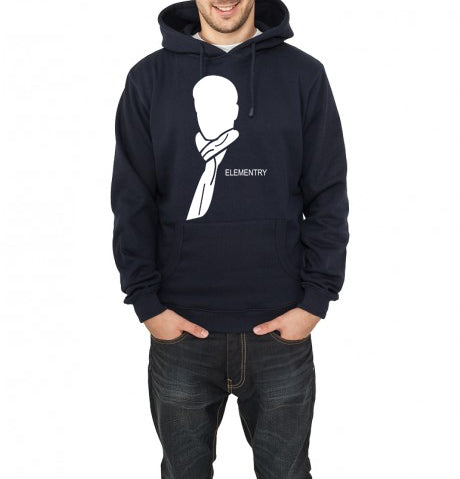 Elementry Navy Blue Hoodie