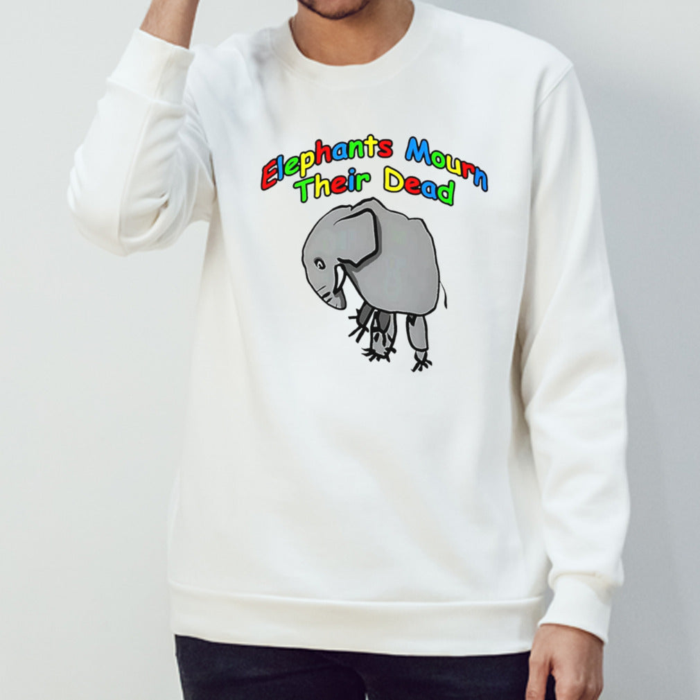 Elephants mourn their dead meme shirt
