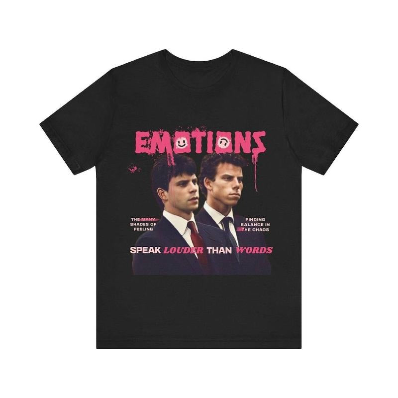 Emotions Vintage Shirt Vintage Menendez Brothers Shirt, 80s Erik And Lyle Tee,