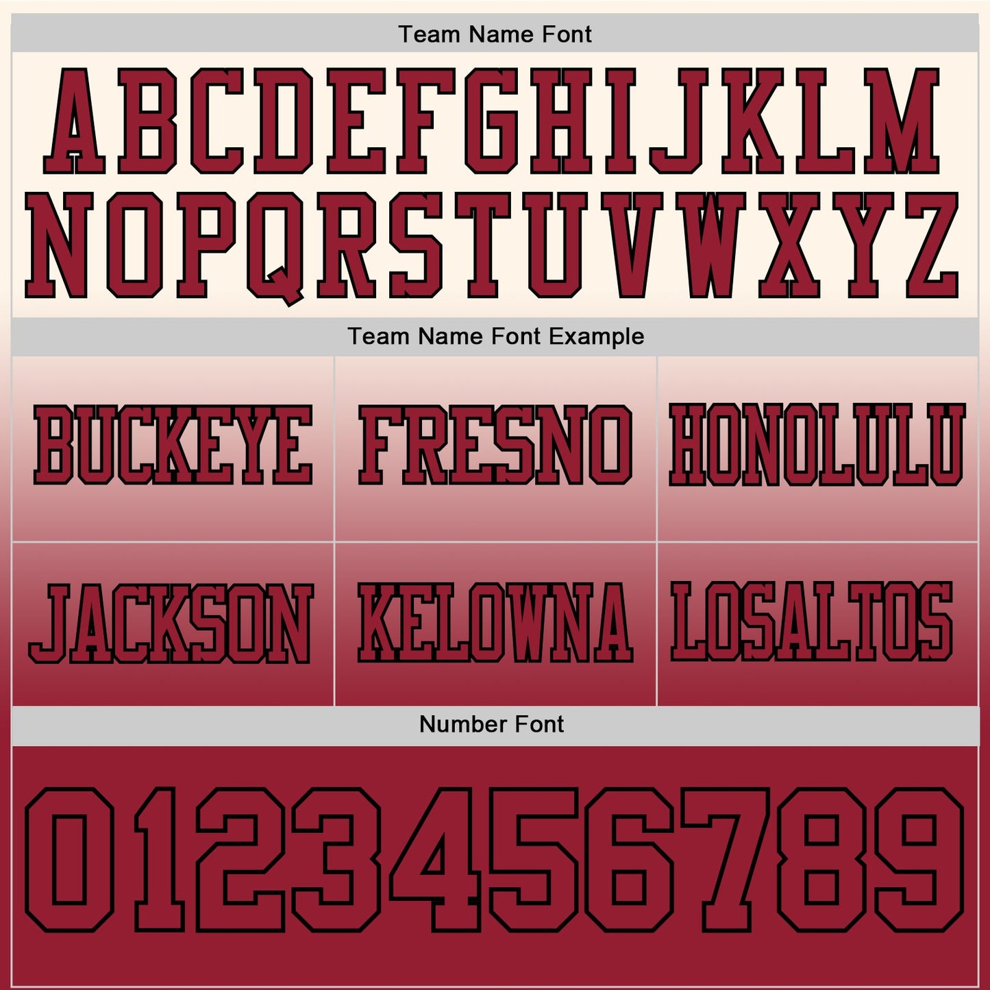 Custom Cream Cardinal-Black Authentic Fade Fashion Football Jersey