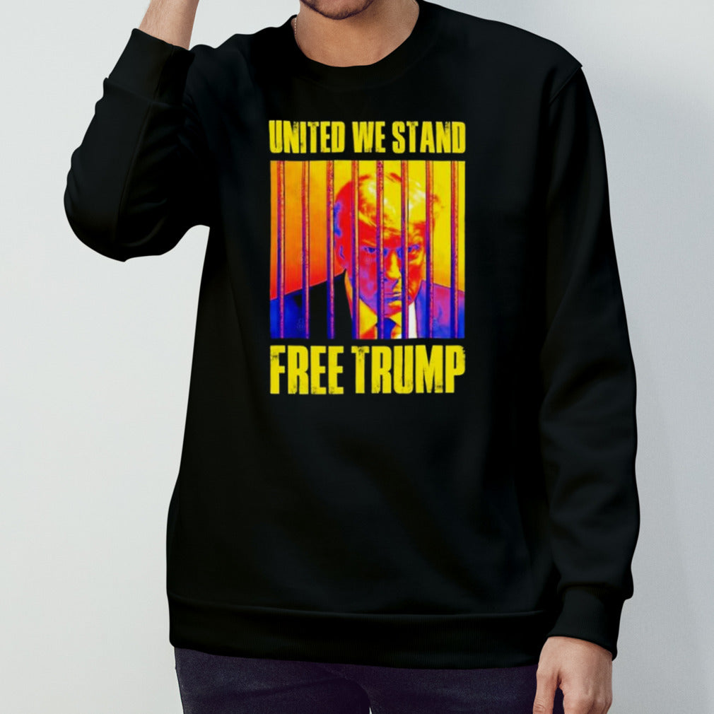 Free Trump – United We Stand – I Stand With Trump T-Shirt