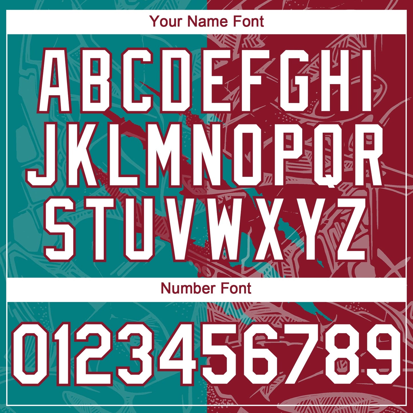 Custom Graffiti Pattern White Teal-Crimson 3D Scratch Authentic Baseball Jersey