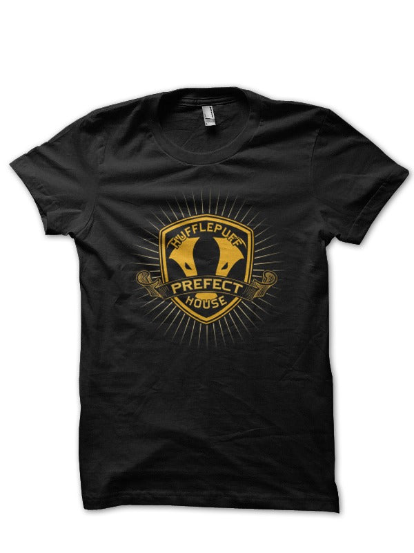 Hufflepuff House Prefect T-Shirt Style001