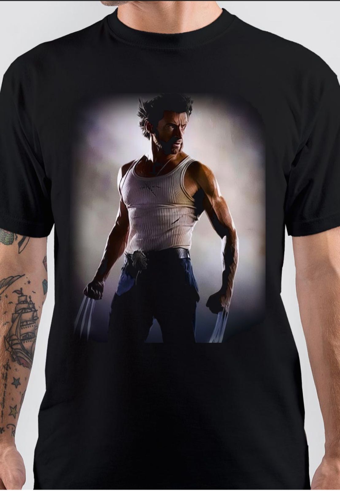 Hugh Jackman T-Shirt Style001