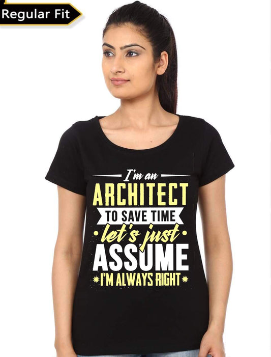 I Am An Architect Girls T-Shirt