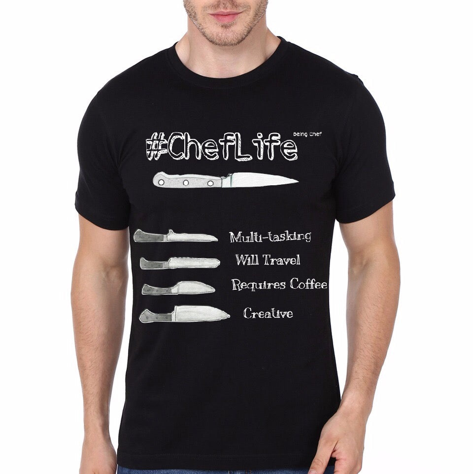 Chef Life Black T-Shirt