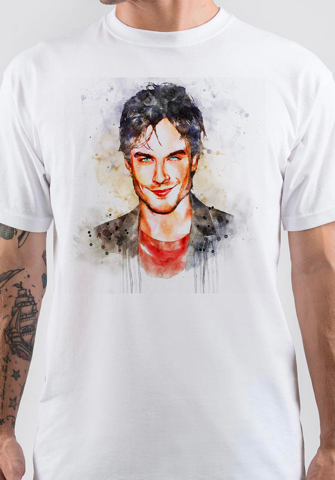 Ian Somerhalder Art T-Shirt Style001