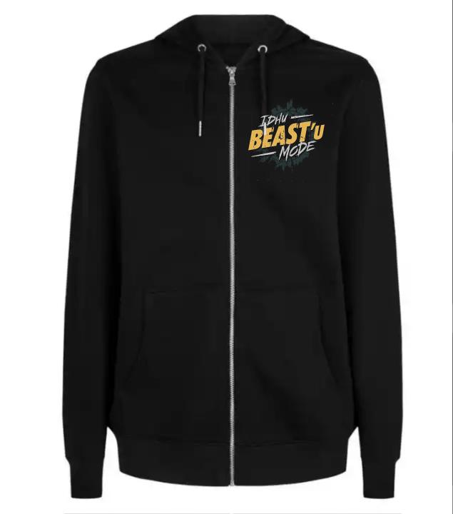 Idhu Beast Mode Zipper Hoodie