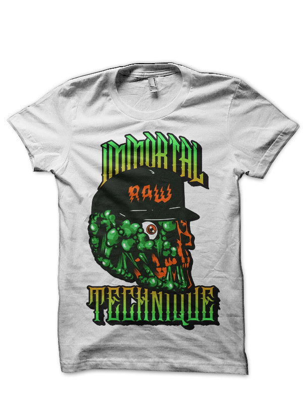 Immortal Technique White T-Shirt Style001