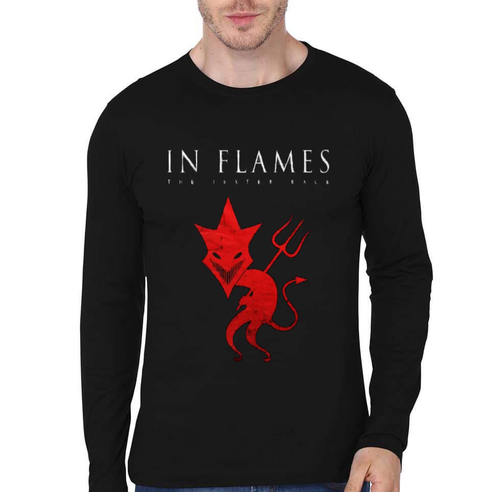 In Flames Full Sleeve T-Shirt