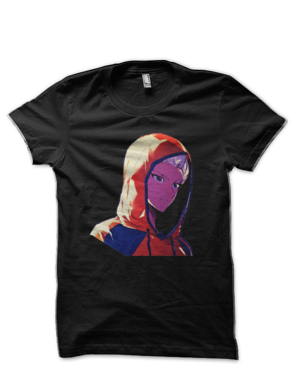 Inazuma Eleven Black T-Shirt Style005