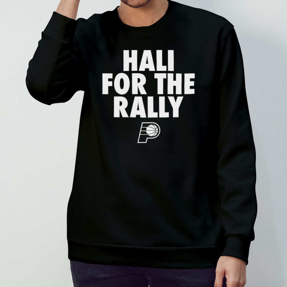 Indiana Pacers hali for the rally shirt