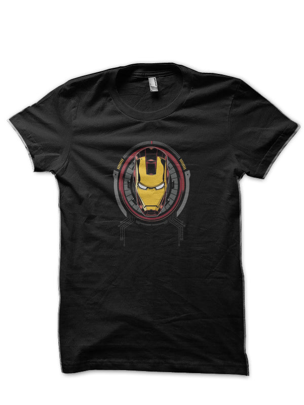 Iron man Black T-Shirt Style003