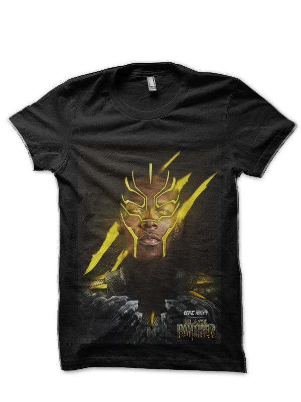 Israel Adesanya Black T-Shirt Style004